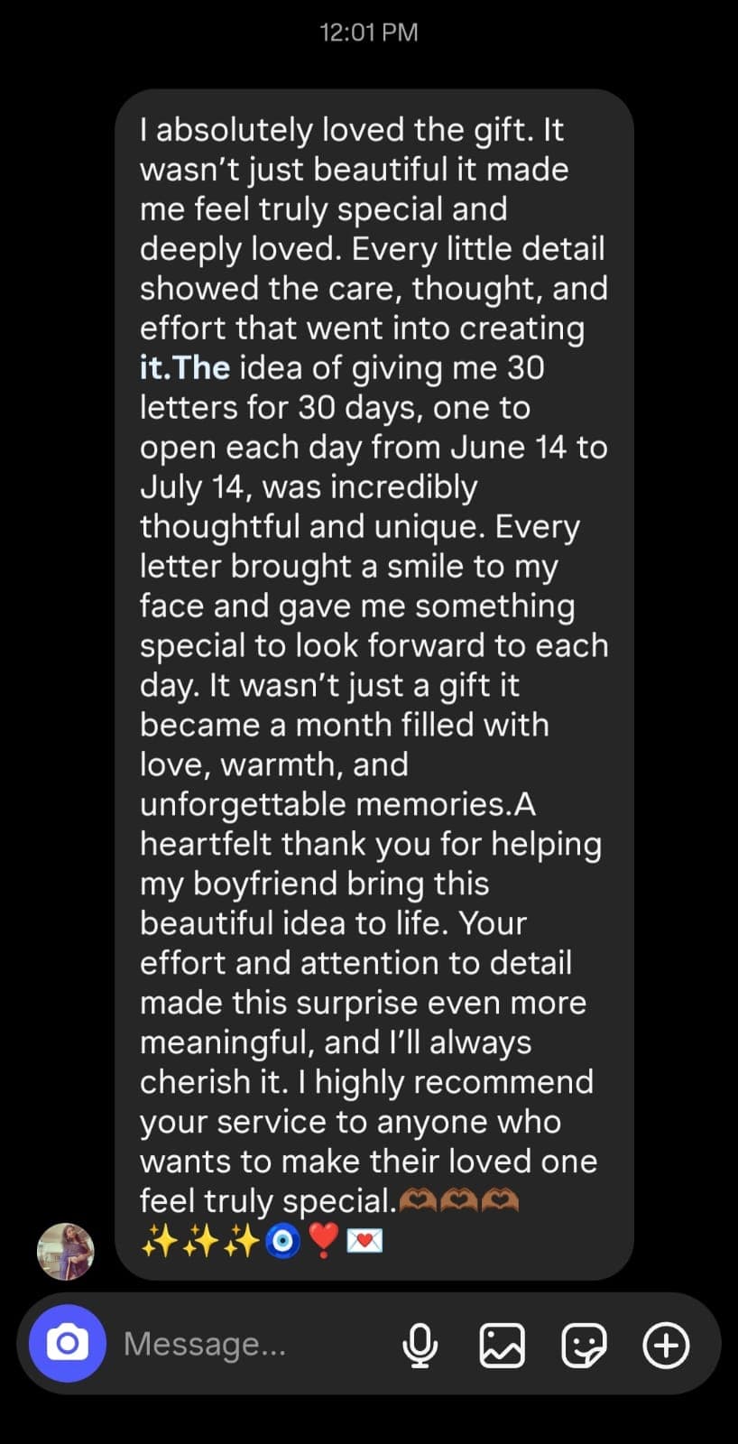 Kriyaaa customer testimonial